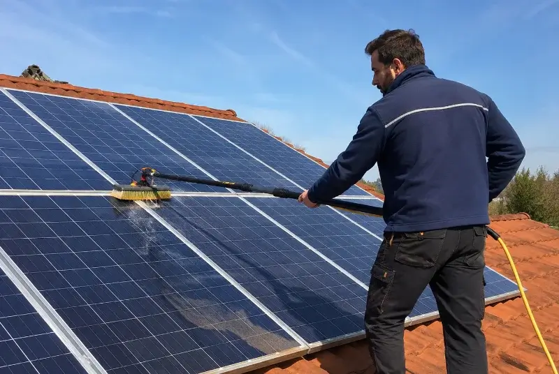 Nettoyage et entretien de panneaux solaires à Noyal-Châtillon-sur-Seiche